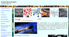 Desktop Screenshot of internetwinkelen.info
