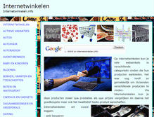 Tablet Screenshot of internetwinkelen.info